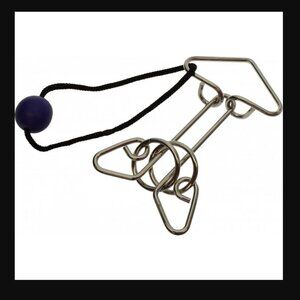 3/$20 -- Puzzle Master - Cupid's Dart Metal Brainteaser Puzzle